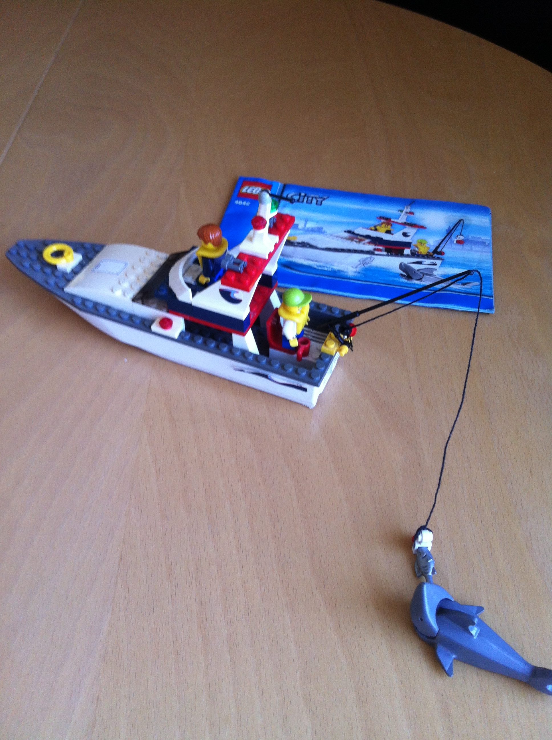 lego bateau de peche