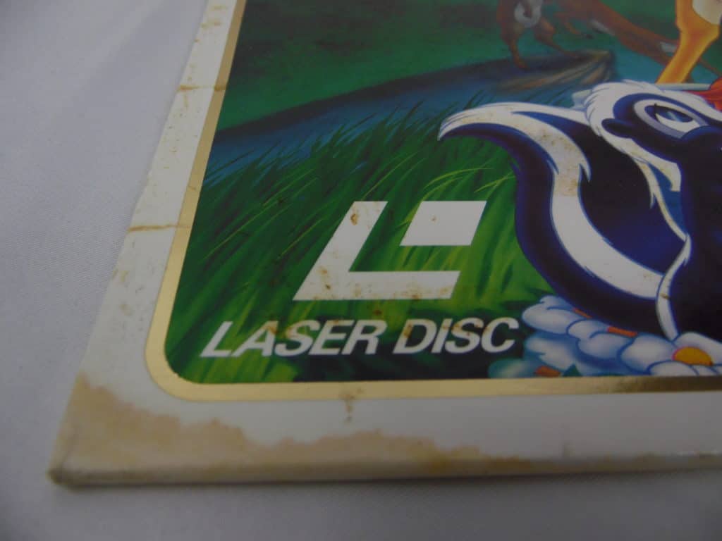 Laserdisc - Bambi - Disney